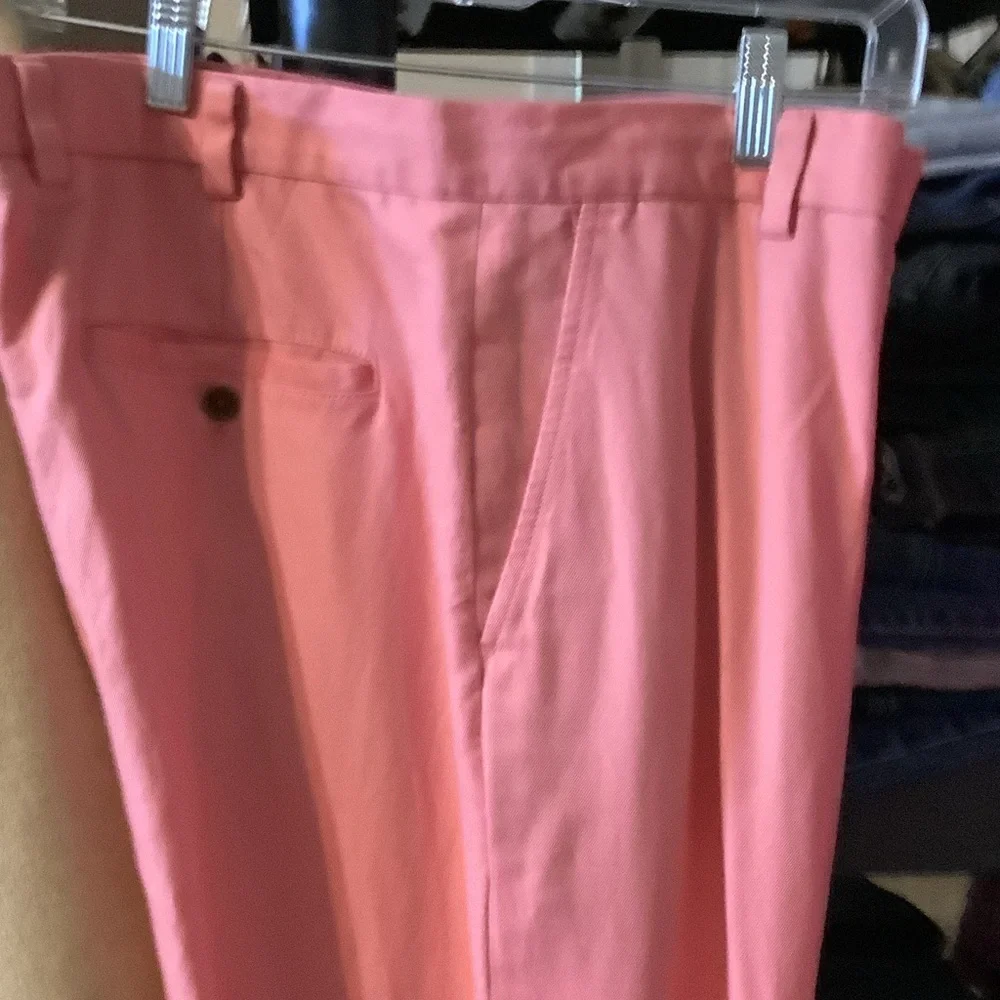 Brooks‎ Brothers Pink Men's linen pants, Baird McNutt Irish linen